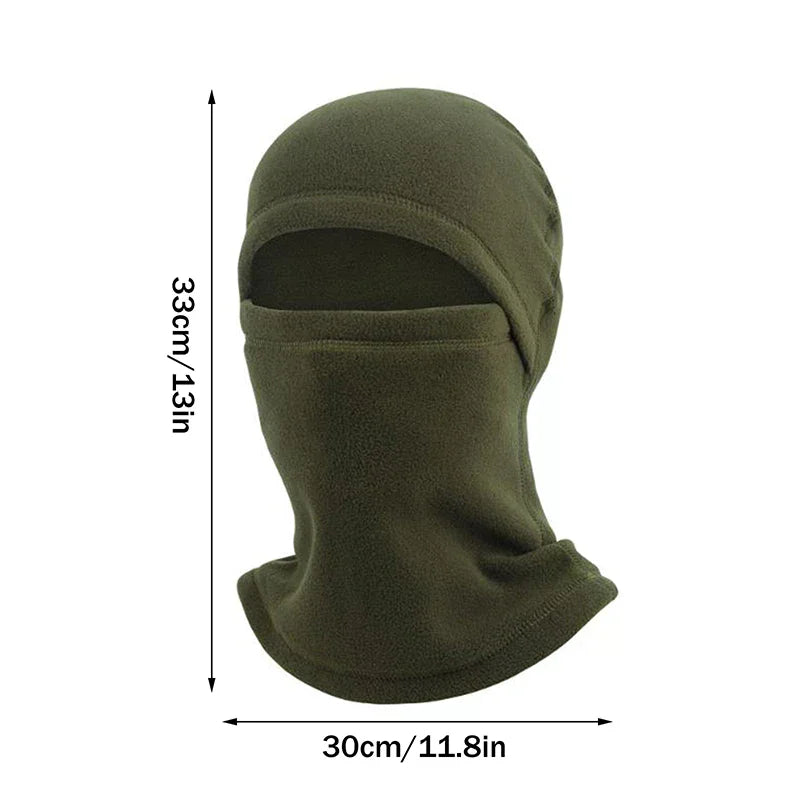 Cagoule polaire d’hiver pour les sorties en plein air