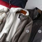 2025 New Winter Thicken Fleece Men Jacket Pockets Casual Polar Jackets Outdoor Cold-Proof Warm Overcoat Plus Size Outwear
