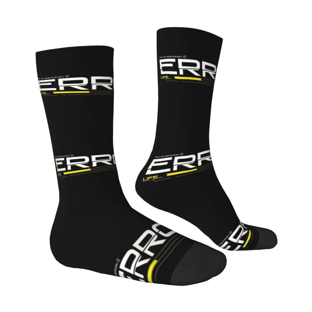 Techwear Men's Crew Socks Unisex Fun Japanese Future Tech Street Wear Style Spring Summer Autumn Winter Dress Socks