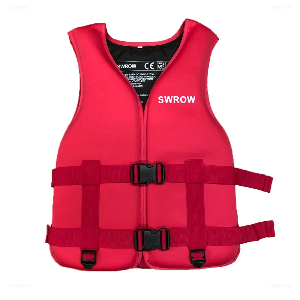 Gilet de Sauvetage Néoprène – Sport Nautique Bateau Kayak Adulte Enfant XS-2XL