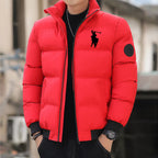 Veste homme épaisse – Fermeture zippée et doublure polyester