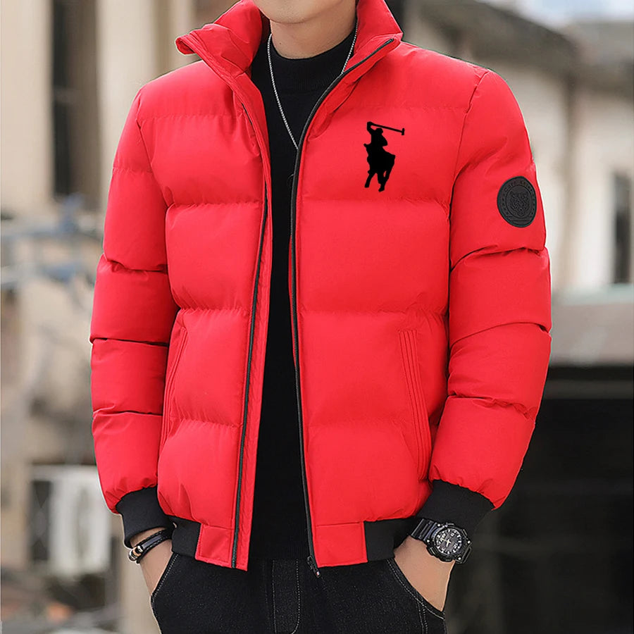 Veste homme épaisse – Fermeture zippée et doublure polyester