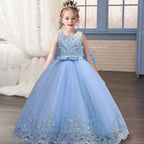 2024 New 4-12 Year Old Robe Princess Dress Flower Girl Wedding Dress