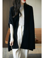 Cardigan femme col V – Coupe ample et manches mi-longues