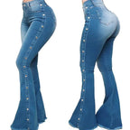 Women's Clothing New Jeans European American 2025 new popular high