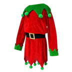 Enfant Elf Costume Christmas Toddler Niño Red Velvet Holiday Elfs Outfit Fancy Dress Up Costumes For Enfants New Arrivals 2026