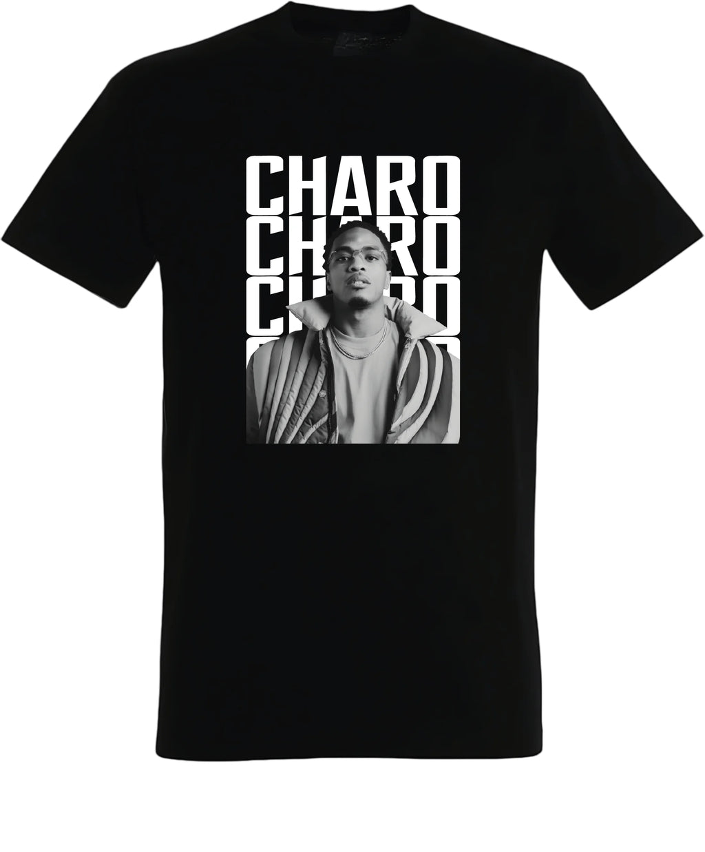 T-shirt Niska Charo – Streetwear hip-hop Y2K en coton