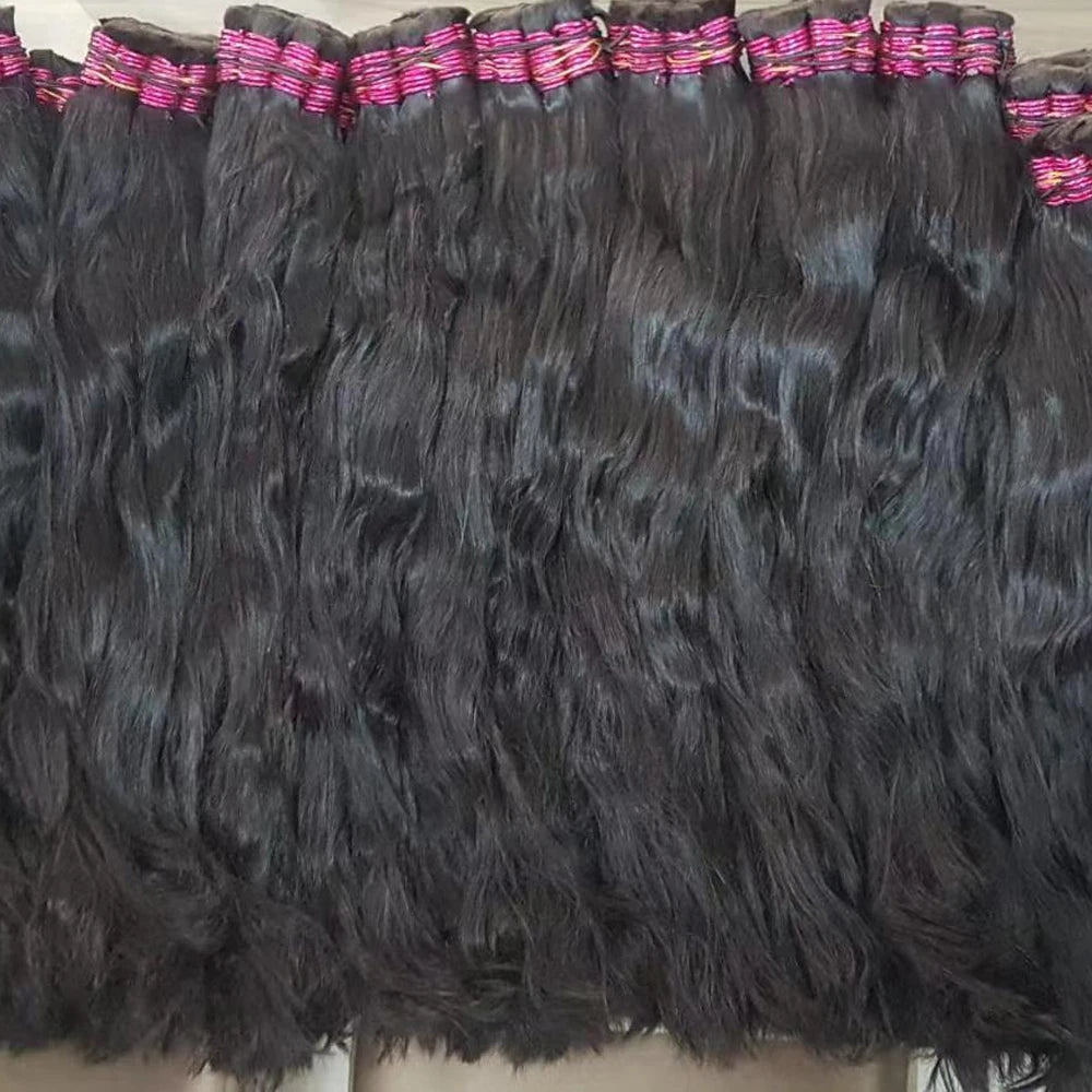 Mega Hair Cabelo Humano Raw Vietnamese Human Hair Bundles For Braiding 100% Unprocessed No Weft Human Hair Bulk Extensions