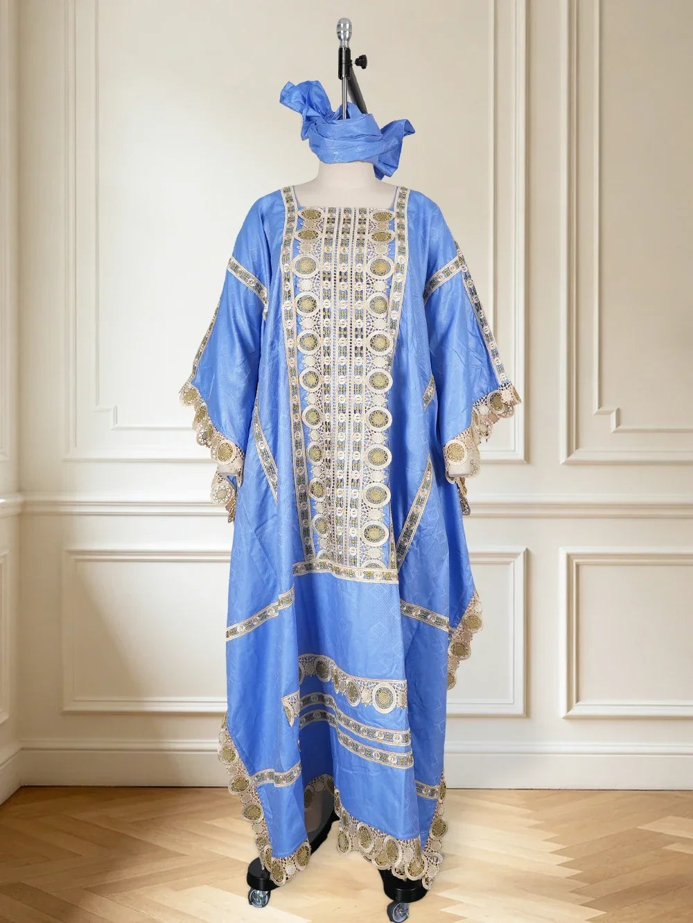 Plus Size African Clothes for Women 2026 New African Dashiki Ankara Embroidery Robe Bazin Design Wedding Party Dresses