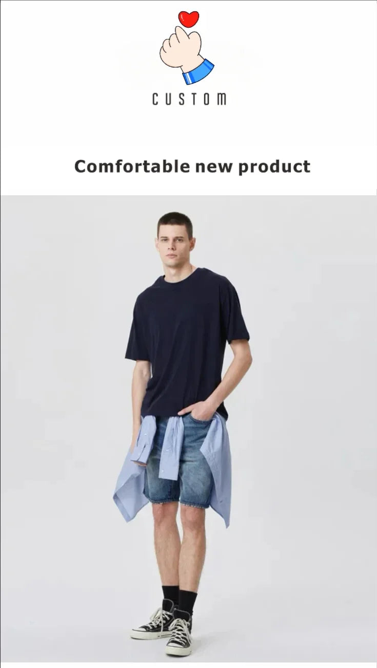 Custom Printed Quick-Drying T-shirts For Men And Women With Logo And Text Short-sleeved T-shirts Original Design Gift Tops 2025