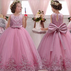 2024 New 4-12 Year Old Robe Princess Dress Flower Girl Wedding Dress