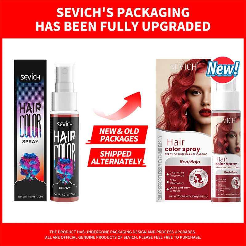 Hair Color Spray Hairs Dyed Hair Colour Styling Product Long Lasting Dye for Hair Beards Coloring Temporary Hair Colour Cream