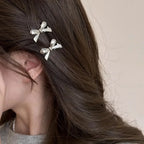 Mini barrettes à nœud – Lots de 2 ou 4 selon le modèle