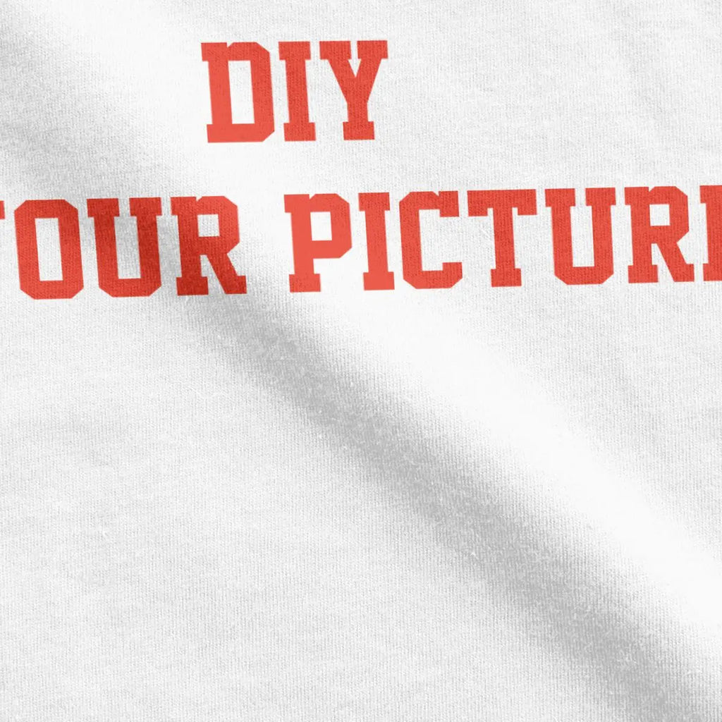 DIY T Shirts Men Women's 100% Cotton Creative T-Shirt Crew Neck Customized Tees Short Sleeve Tops Gift Idea
