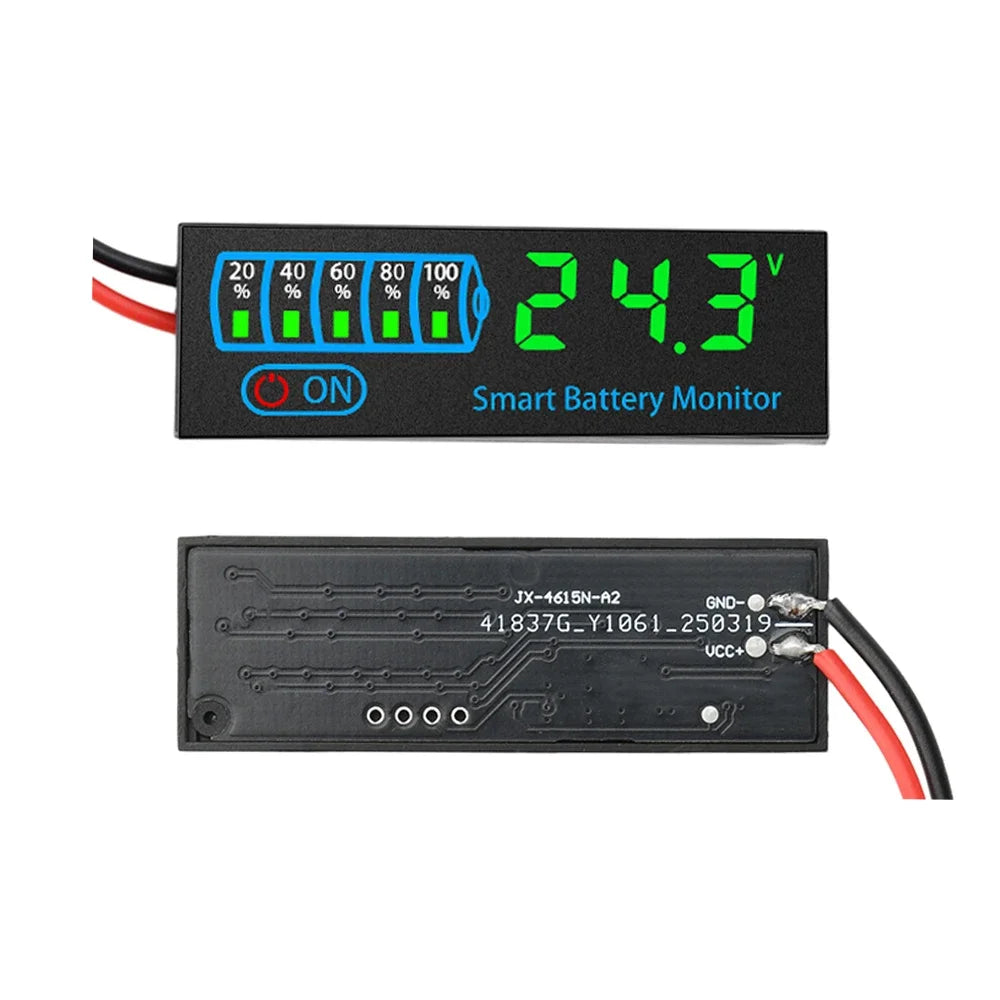 Indicateur de Charge Batterie LED DC 7-55V