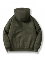 New 2026 Men's Thicken Warm Cotton Jackets Autumn Winter Fleece-lining Loose Casual Hooded Cargo Coats Men Parkas Jackets M-6XL