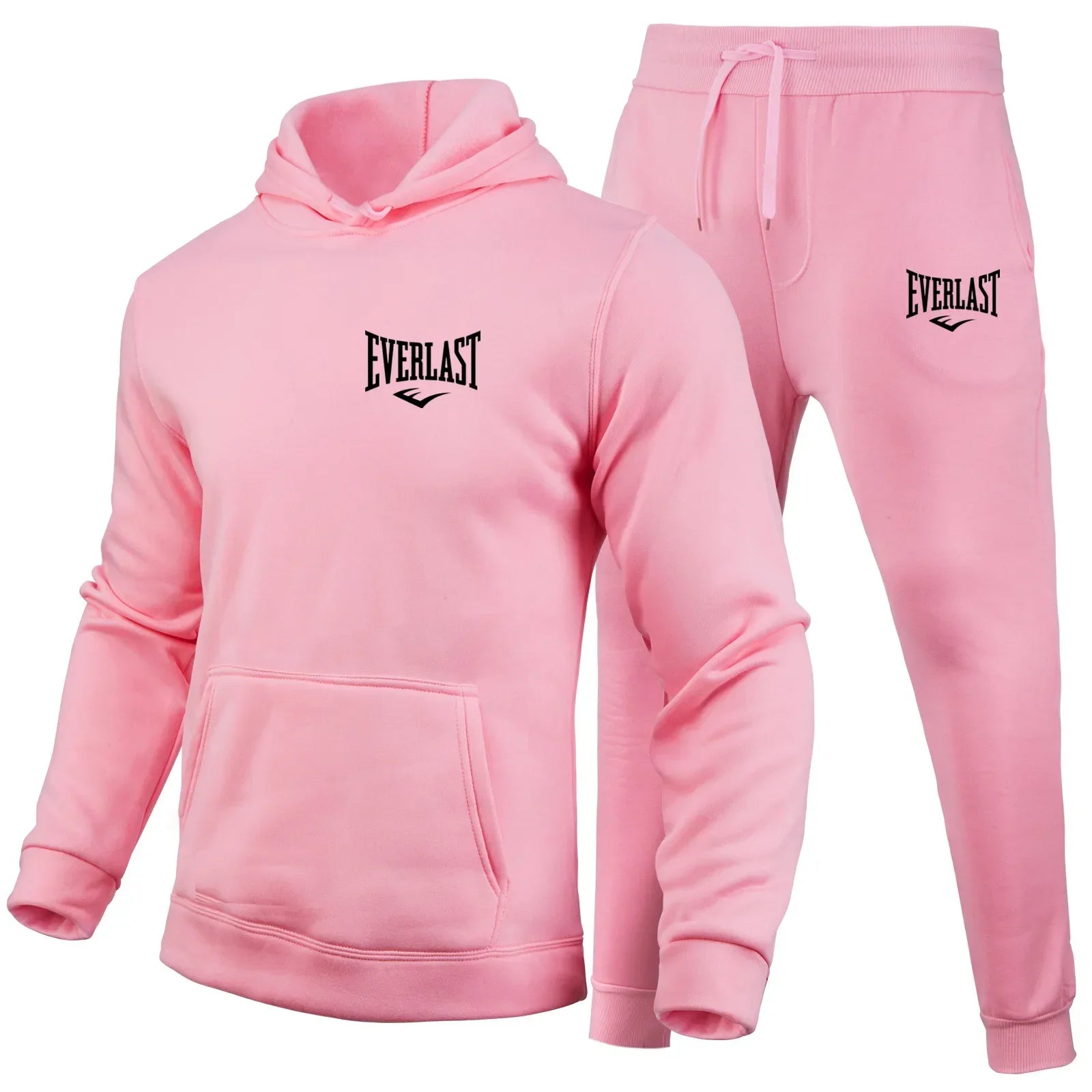 2025 Hot-selling Everlast men's sportswear sets, hooded sweatshirts, sweatpants, casual and fashionable sportswear