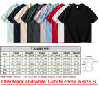 T-shirt imprimé unisexe Y2K – 100 % coton streetwear