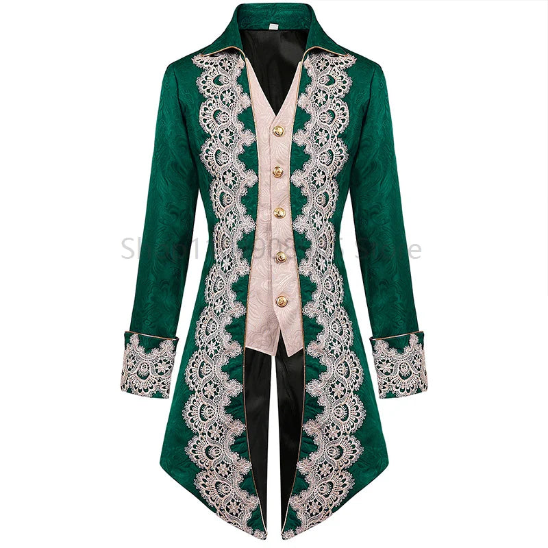 Veste de costume homme steampunk – Style victorien en velours