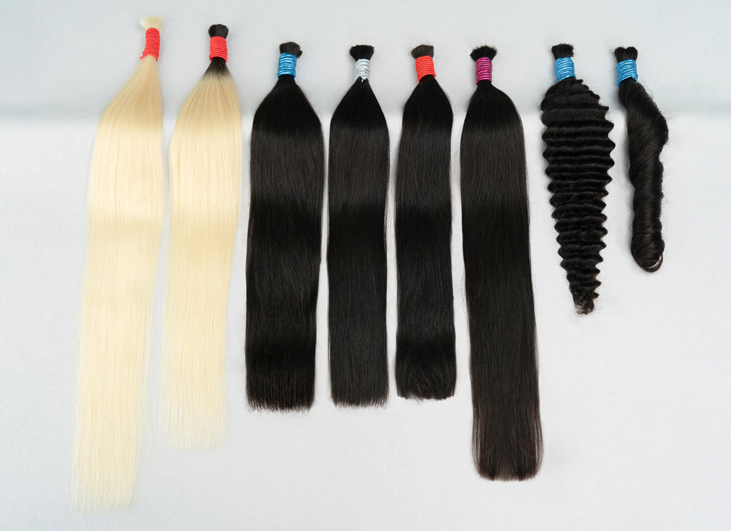 Wholesale Human Meches Bundles Human Hair 613 Straight Extensions Cheveux Natural Human Hair Bulk For Mega 18-30inches 100%