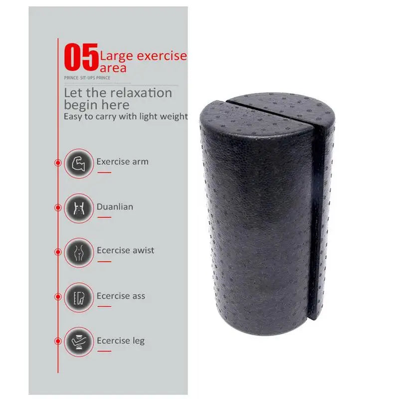Rouleau de Massage Demi-Rond EPP – Yoga Pilates Fitness Équilibre