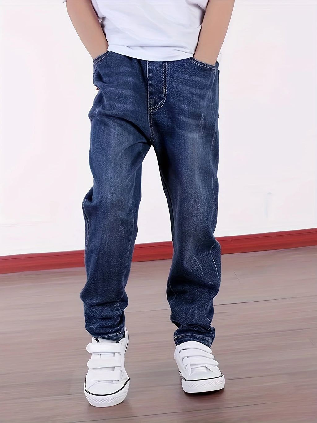 IENENS Kids Boys Clothes Jeans Pants Children Wears Denim Clothing Infant Baby Trousers Bottoms 4 5 6 7 8 9 10 11 Years
