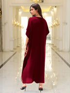 Boho Dress Women's Fashion Cotton Embroidered Beach Sun Protection