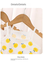 2024 New Kids Tops+shorts Set Summer Thin Baby Cotton Vest Sleeveless