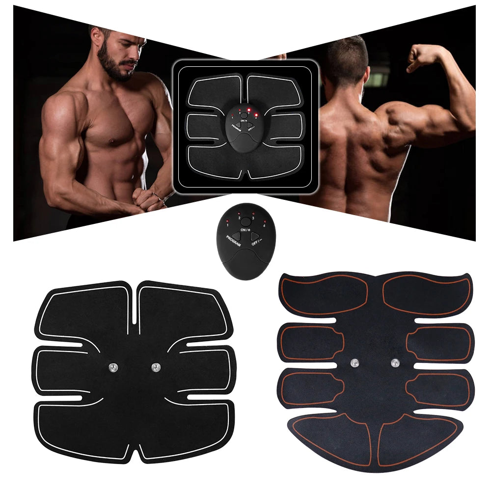 Stimulateur Musculaire EMS Sans Fil – Fessiers Abdominaux Minceur 6 Modes