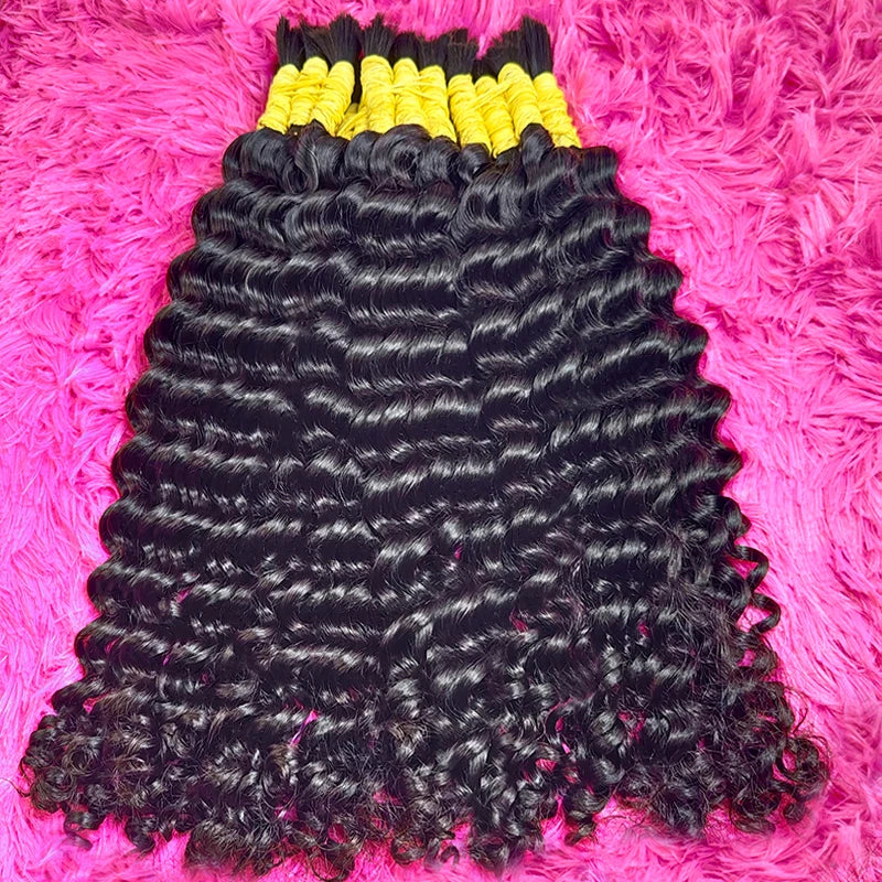 Mega Hair Cabelo Humano Raw Vietnamese Human Hair Bundles For Braiding 100% Unprocessed No Weft Human Hair Bulk Extensions