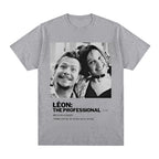 T-shirt Léon « The Professional » – Imprimé cinéma vintage