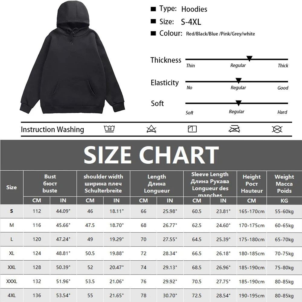 Hoodie homme à capuche – Coloris unis et coupe régulière