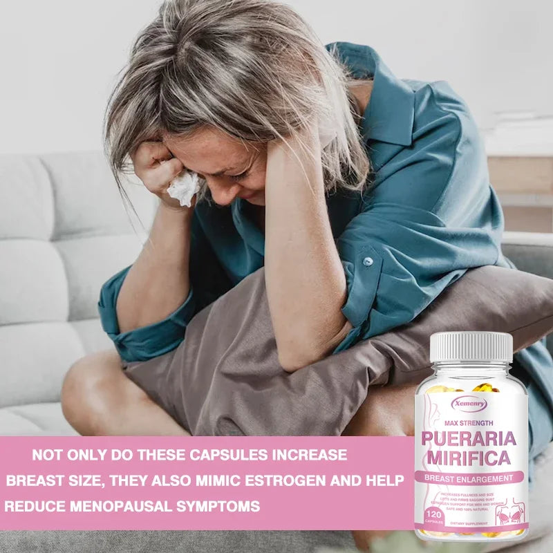Supplement for Women - Contains Pueraria Mirifica - Boost Self-confidence, Prevent Sagging, and Balance Hormones