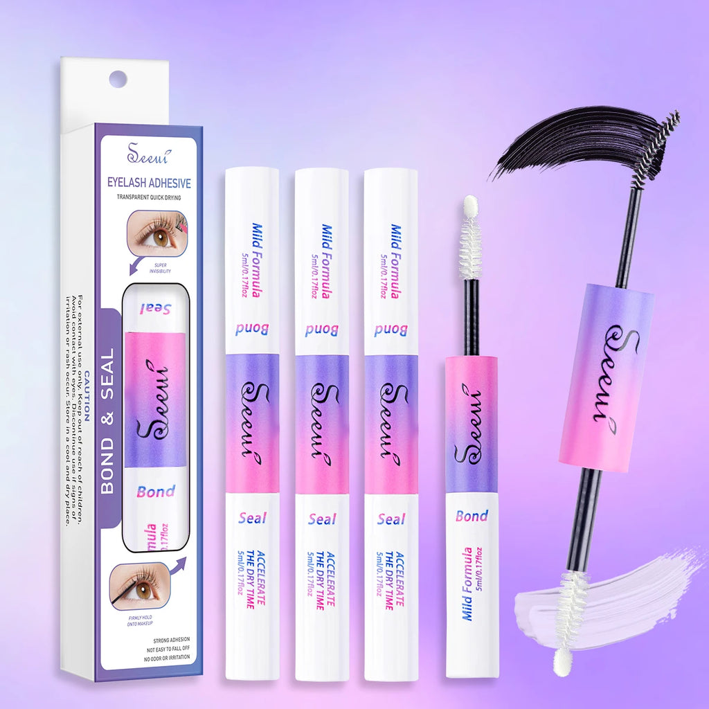 Eyelash Glue and Seal for Eyelash Clusters Strong Fixed Eyelash Glue Lasting Eyelash Glue Eyelash Extension tool