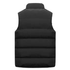 Veste sans manches homme – Fermeture zippée et coupe ample