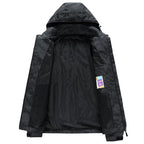 Coupe-vent homme – Capuche amovible et fermeture zippée