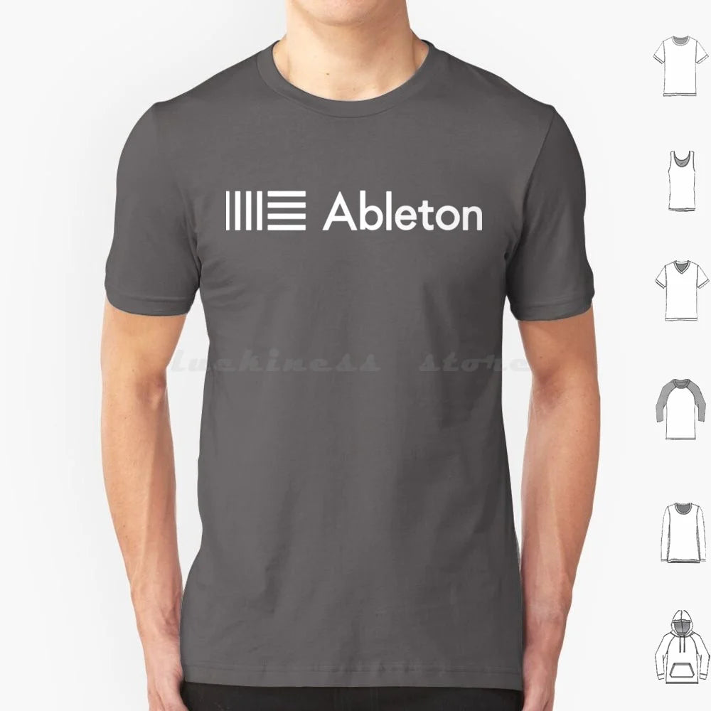 Ableton Live Logo Essential T Shirt Cotton Men Women DIY Print Ableton Live Logo Essential