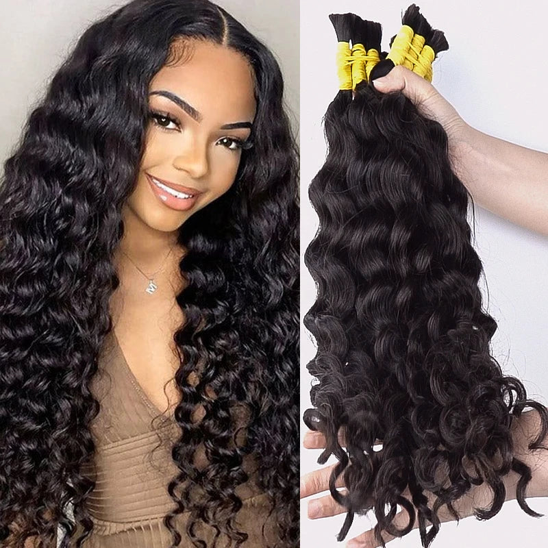 Virgin Raw Original Ntural Loose Deep Water Wave Vietnamese Human Hair Bundles Extensions Cheveux Natural Human Hair Bulk