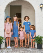 Vêtements enfant rose et bleu – Robes, polos et ensembles