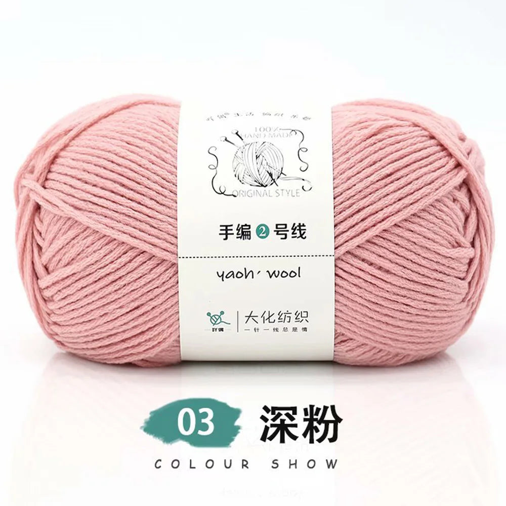 Pelote de laine soie et coton — Tricot, Crochet, Écharpe, Pull (100g)