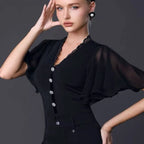 customized modern dance tops adult practice clothes women's clothing ballroom dance competition dresses