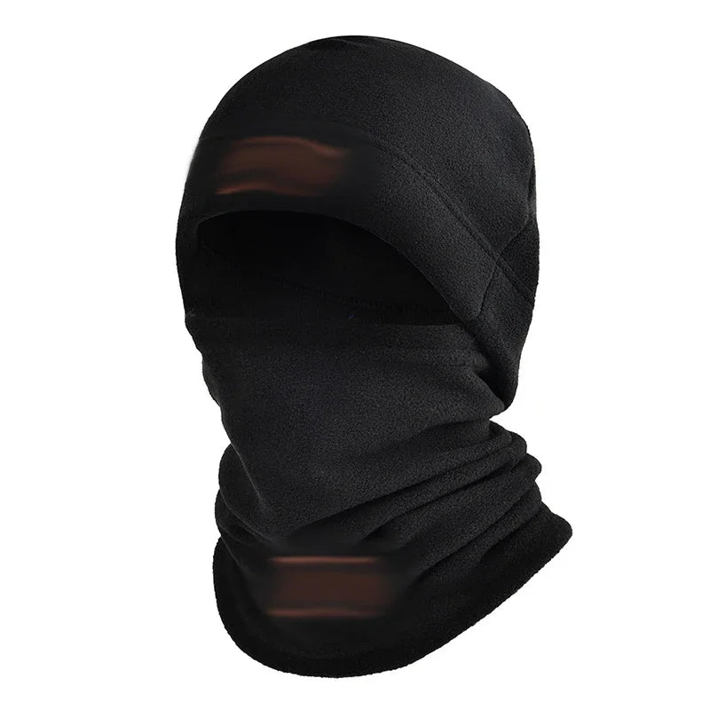 Autumn and Winter Fleece Hat Cold Swing Fleece Neck Cover Outdoor