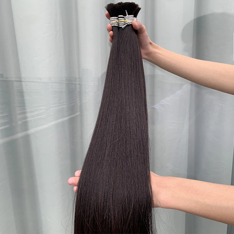Wholesale Human Meches Bundles Human Hair 613 Straight Extensions Cheveux Natural Human Hair Bulk For Mega 18-30inches 100%