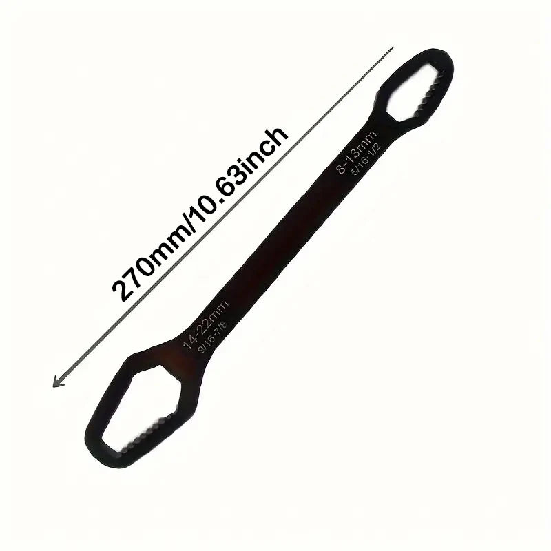 Car Universal Torx Wrench 8-22mm Adjustable Self-tightening Wrench Board Double-head Torx Spanner Torx Spanner Hand Tools New