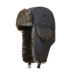 Unisex Warm Men's Women Trapper Cap Aviator Trooper Earflap Winter Flaps Ski Hat New Er Hats Russian Faux Fur Hats