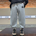 Velvet Pants Kids Children Sports Pants Winter Boys Long Cotton School Thick Casual Warm Grey Trousers 5 7 9 11 13 14 Years Old