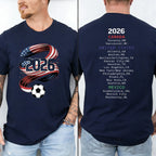2026 Soccer Part Supplies T-shirts North America Soccer T-Shirt Host
