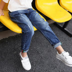 IENENS Kids Boys Clothes Jeans Pants Children Wears Denim Clothing