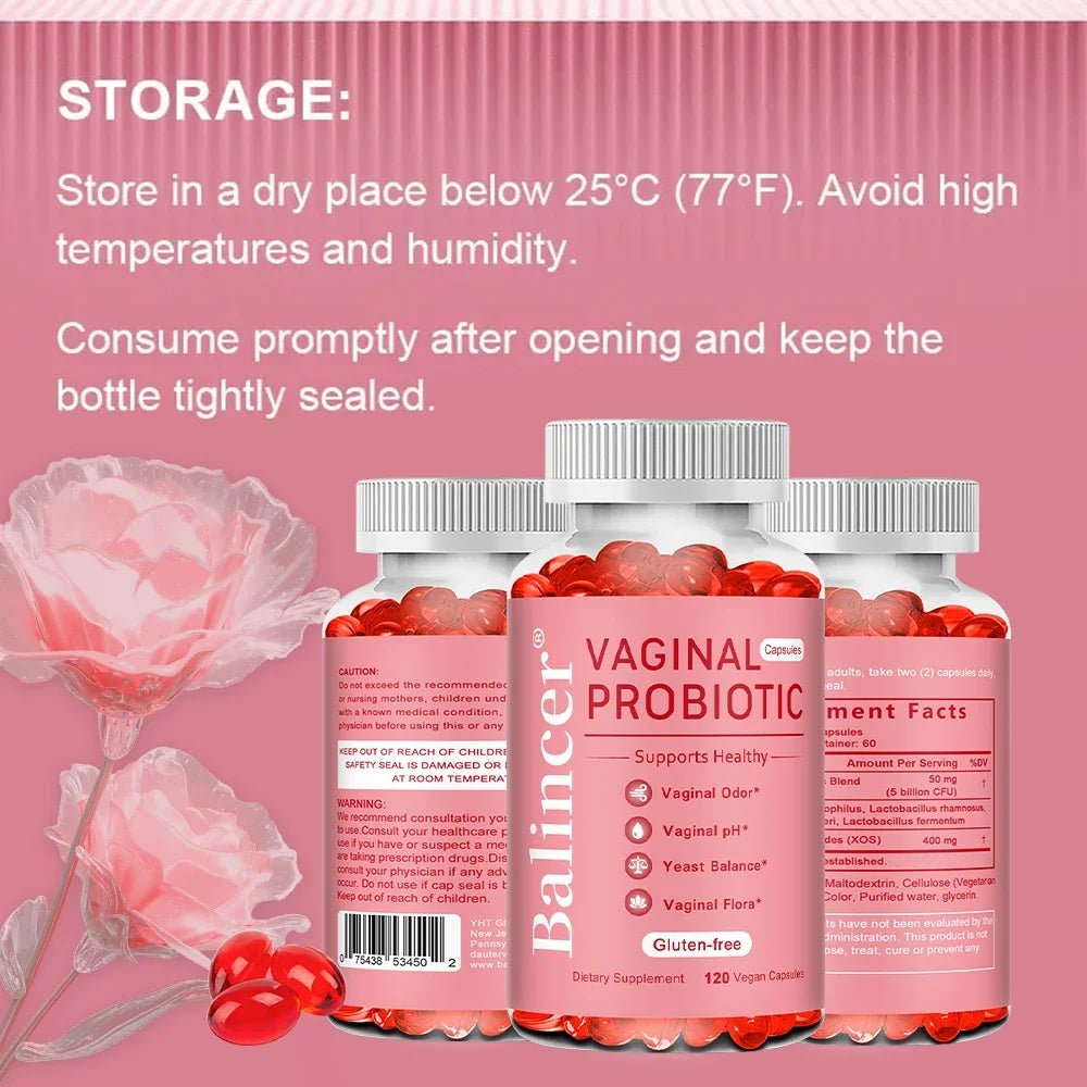 Probiotics for Women - Nourishes Digestive System, Promotes Digestion and Intestinal Health, Enhances Immunity, Overall Health