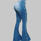 Women's Clothing New Jeans European American 2025 new popular high